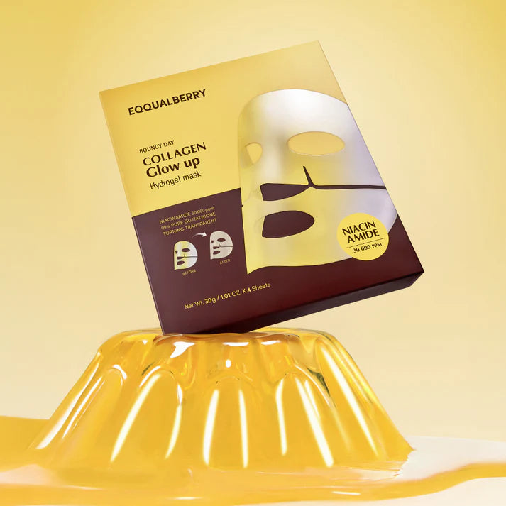 Collagen Glow Up Hydrogel Mask 4pcs