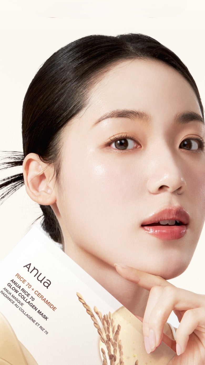 Rice 70 Glow Collagen Mask 4 pcs